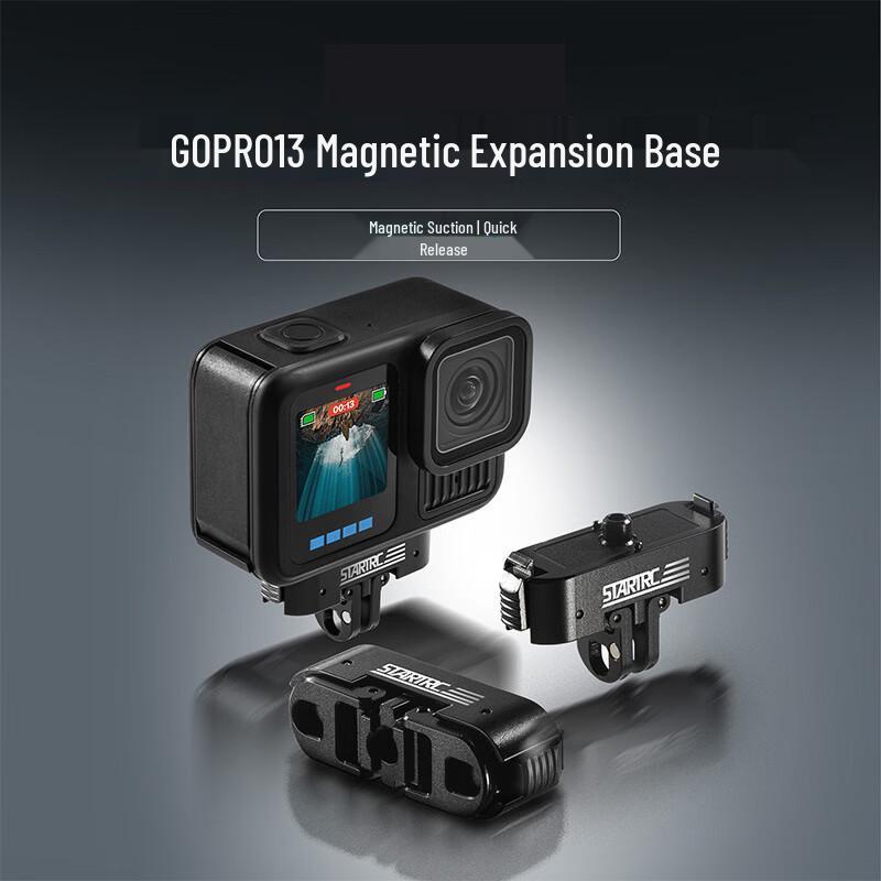 Магнитное быстросъемное крепление Jingdangdang для GoPro Hero 13