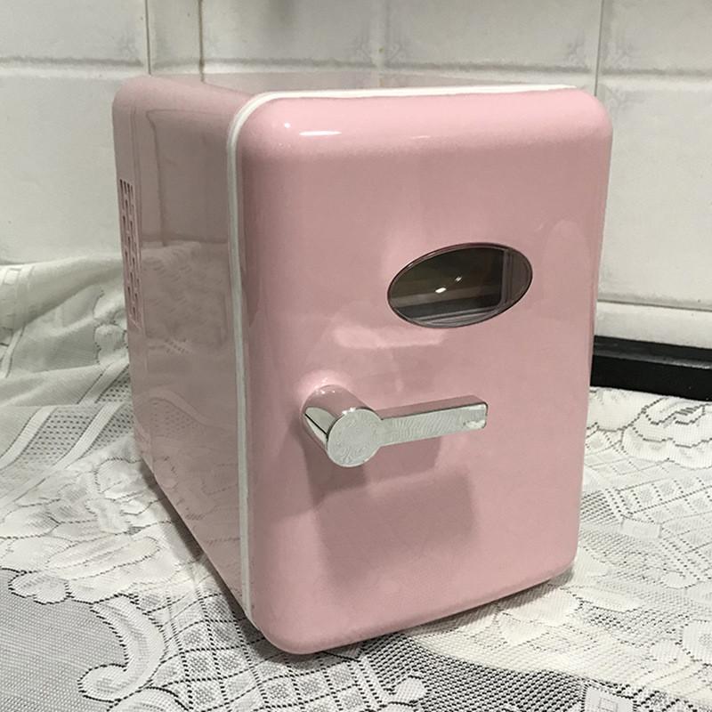 Kühl- und Wärmefunktion Dual Use Kosmetik-Kühlschrank Große Kapazität Tragbarer Mini-Kühlschrank Haushalts-Auto-Gefrierschrank