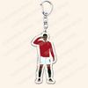 Popular Soccer Ball Player Keychains for Accessories Bag Football Key Chain Ring Fans Gifts Friends Keyrings 4