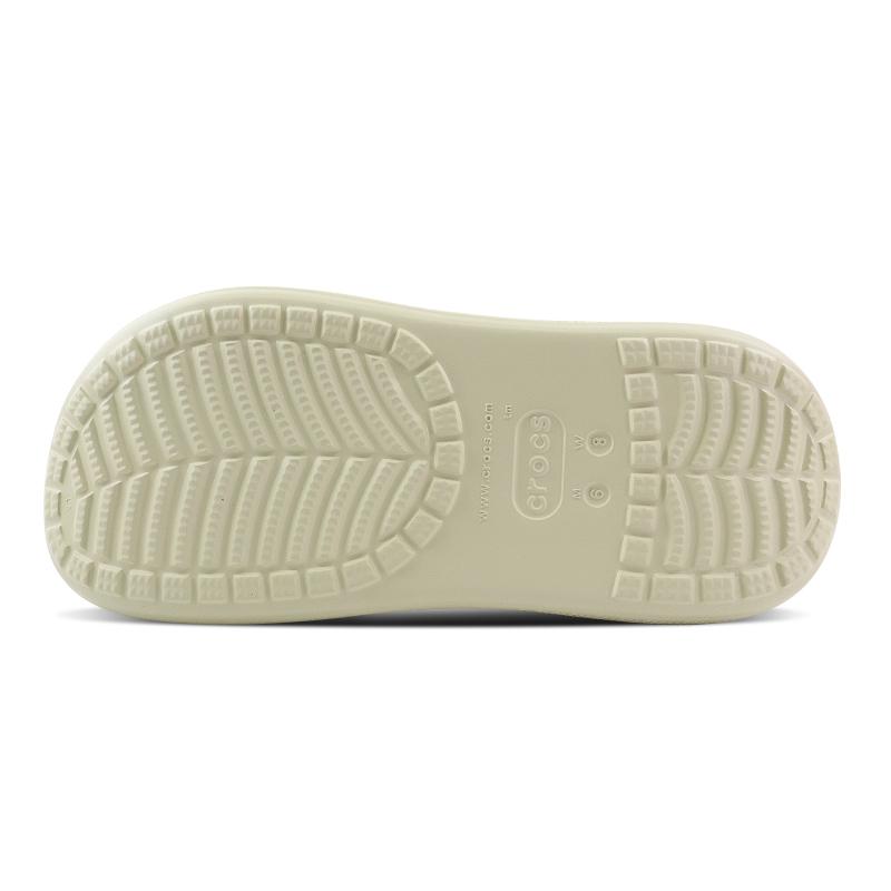 Crocs Crush Clog EVA Cute English Graffiti Splash Ink Simple Sesame Street Gift Box Hole Shoes Unisex Bone White