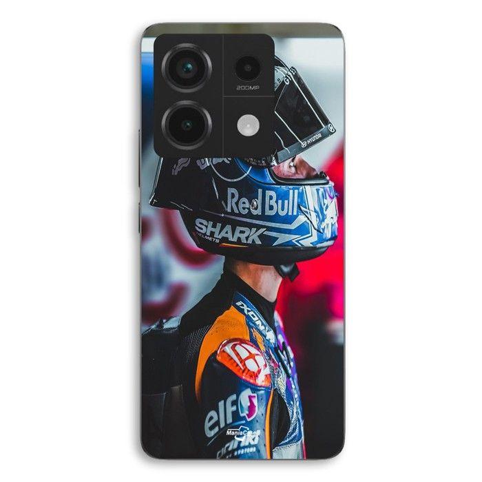 Coque Pour Xiaomi Redmi Note 13 Pro 5g Miguel Oliveira moto gp fond sombre Maniacase