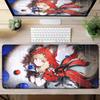 Stampa HD Arknights Endfield Rossi Tappetino per Mouse XXL Grande Carino Anime Tappetini per Tastiera Gamer Mausepad Tappeto per Scrivania Studente