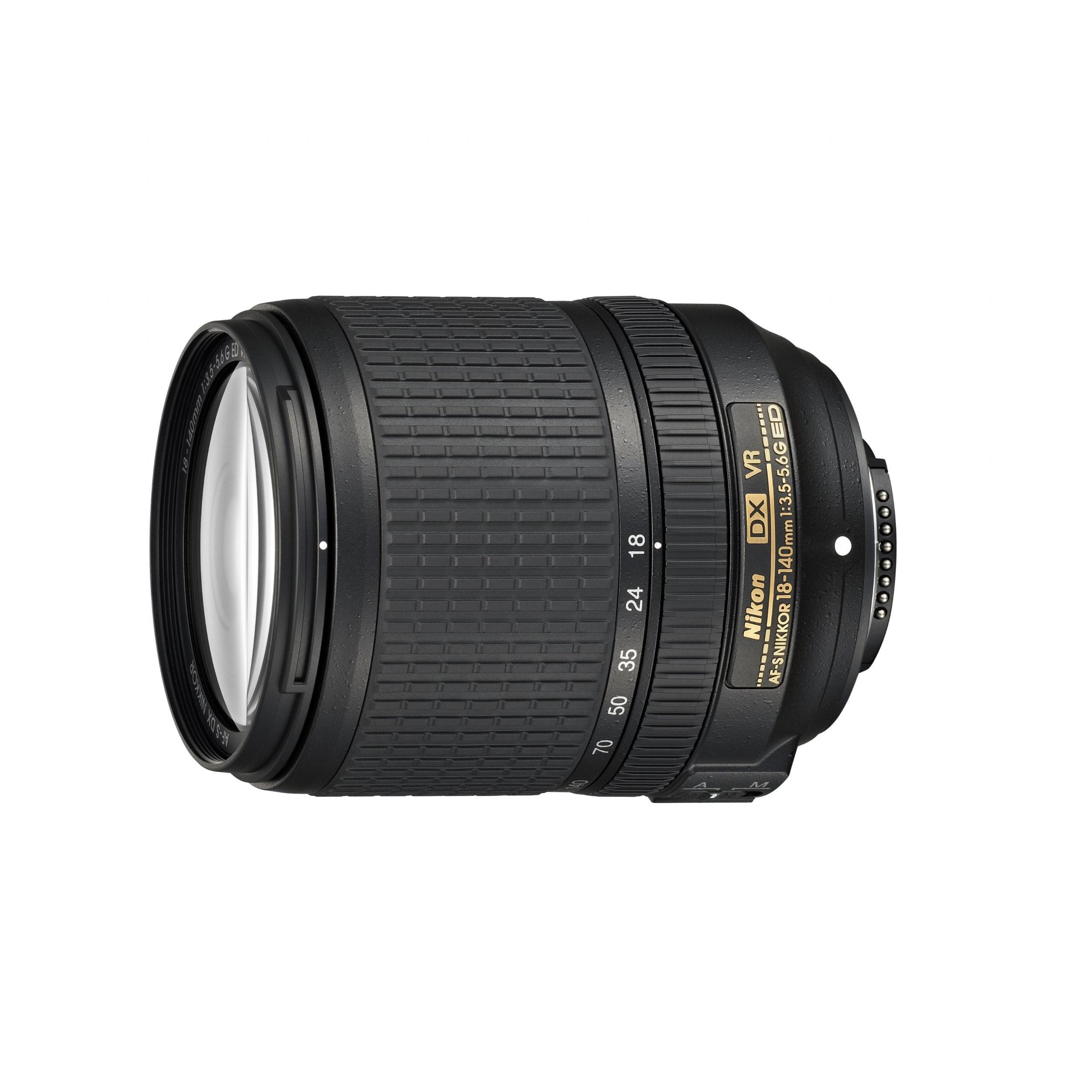 

Nikon AF-S DX NIKKOR 18-140mm f/3.5-5.6G ED VR Об єктив-зум великої потужності для камер формату DX