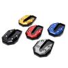 Motorcycle Accessories Side Stand NMAX155 N MAX NMAX 155 125 NMAX125 Kickstand Plate Extension Support Foot Pad Base 2015-2021 (Red)