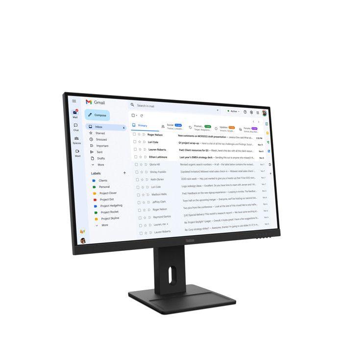 Lenovo ThinkVision E27-40 Monitor 27" Full HD IPS Black with Speakers
