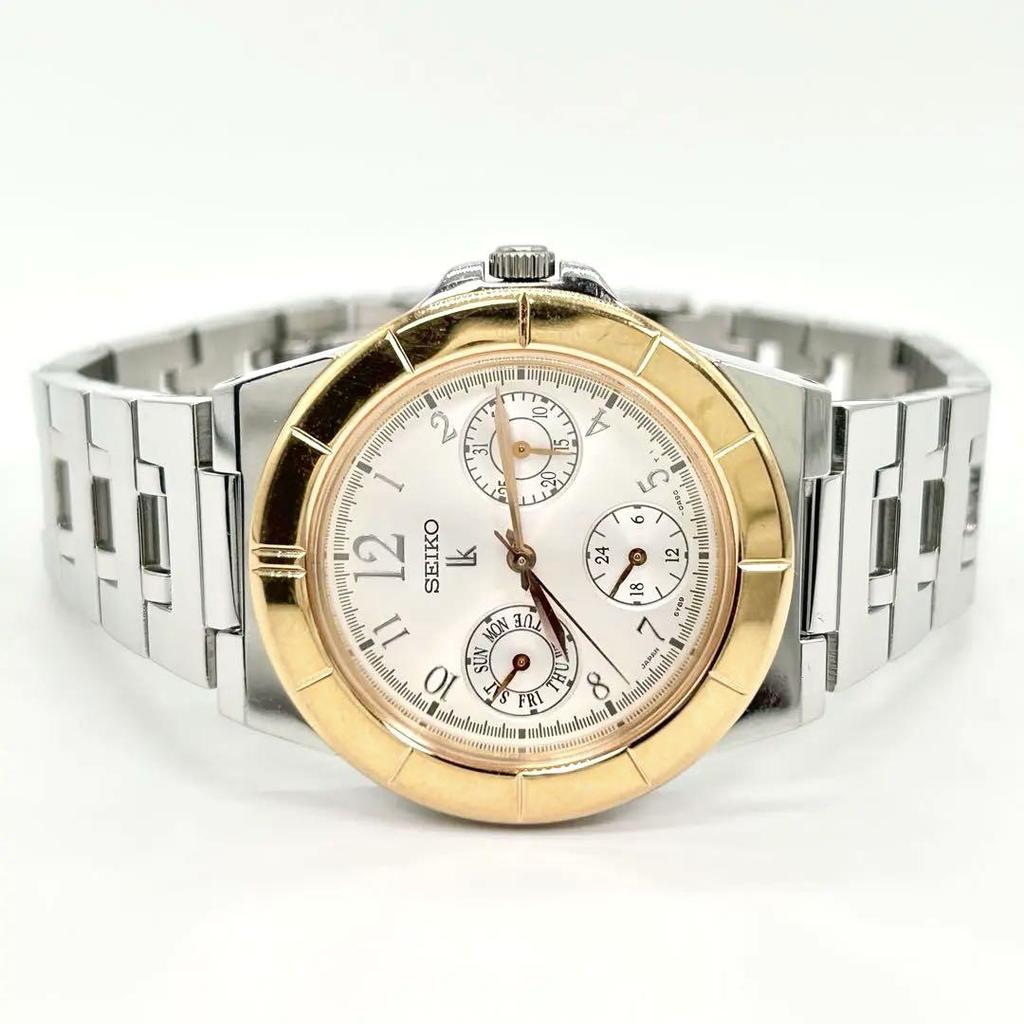 [USED] SEIKO LK Lucia 5Y89-0B30 Quartz Wristwatch