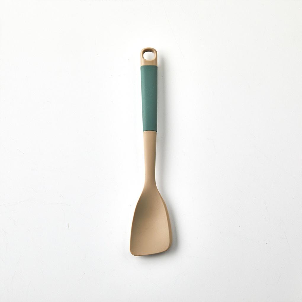 Large Silicone Multipurpose Spoon Beige Green_CK2023007