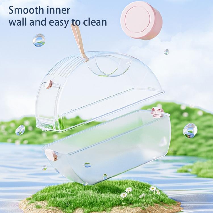 Small Animal Hamster Guinea Pigs Carriers with Water Dispenser for Travel