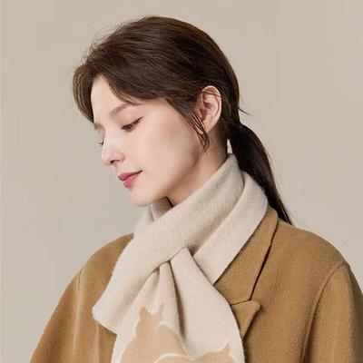 Wool & Cashmere Knit Neck Warmer