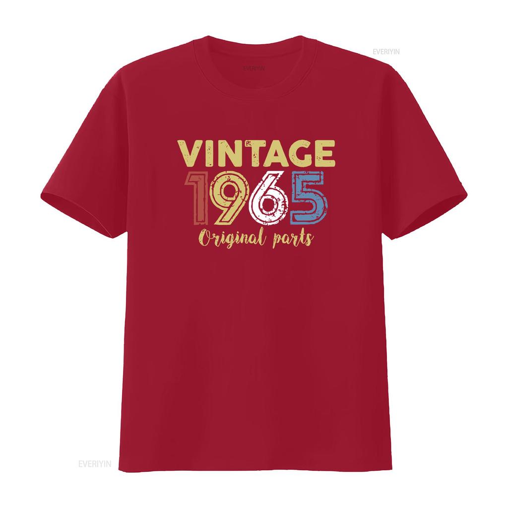 Ultrabasic Mens T Shirt Vintage 1965 Original Parts 59th Birthday Novelty 59 Years Vintage Washed Graphic Fashion Soft