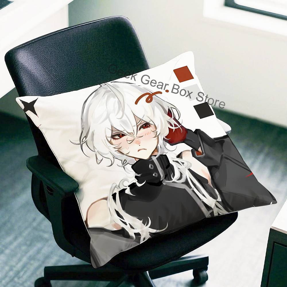 Casper A DDate with DDeath Pillow Case For Sofa Decor Car Office Room Printing Cushion Cover Decorations and Protector
