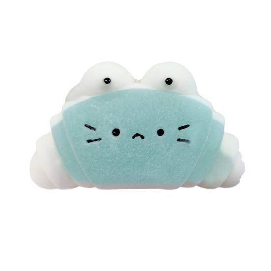 Cartoon Croissant Squeeze Toy Stress Relief Slow Rising Bread Sensory Toy Portable Kids Adults Simulated Food Pinch Fidget Toy