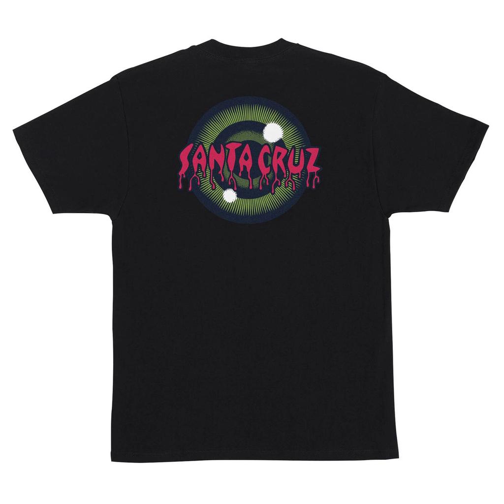 Santa Cruz Skateboards T-Shirt Roskopp Iris Schwarz