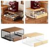 Coffee Pod Drawer, Portable Versatile Espresso Pod Holder, Coffee Capsule Drawer, Espresso Maker Machine Stand for Desktop