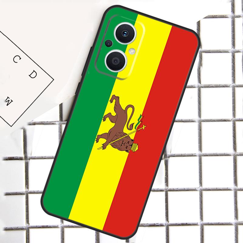 Ethiopia Flag Phone Case For OPPO Reno 13F 13 12 11 14 F 10 Pro 8T 7 8 Lite OPPO Find X6 X5 X8 Pro Cover