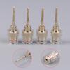 2/4Pcs 4Mm Banana Female To 2Mm Pin Connector Hifi Cable Adapter Plug Braided Copper Wire Socket