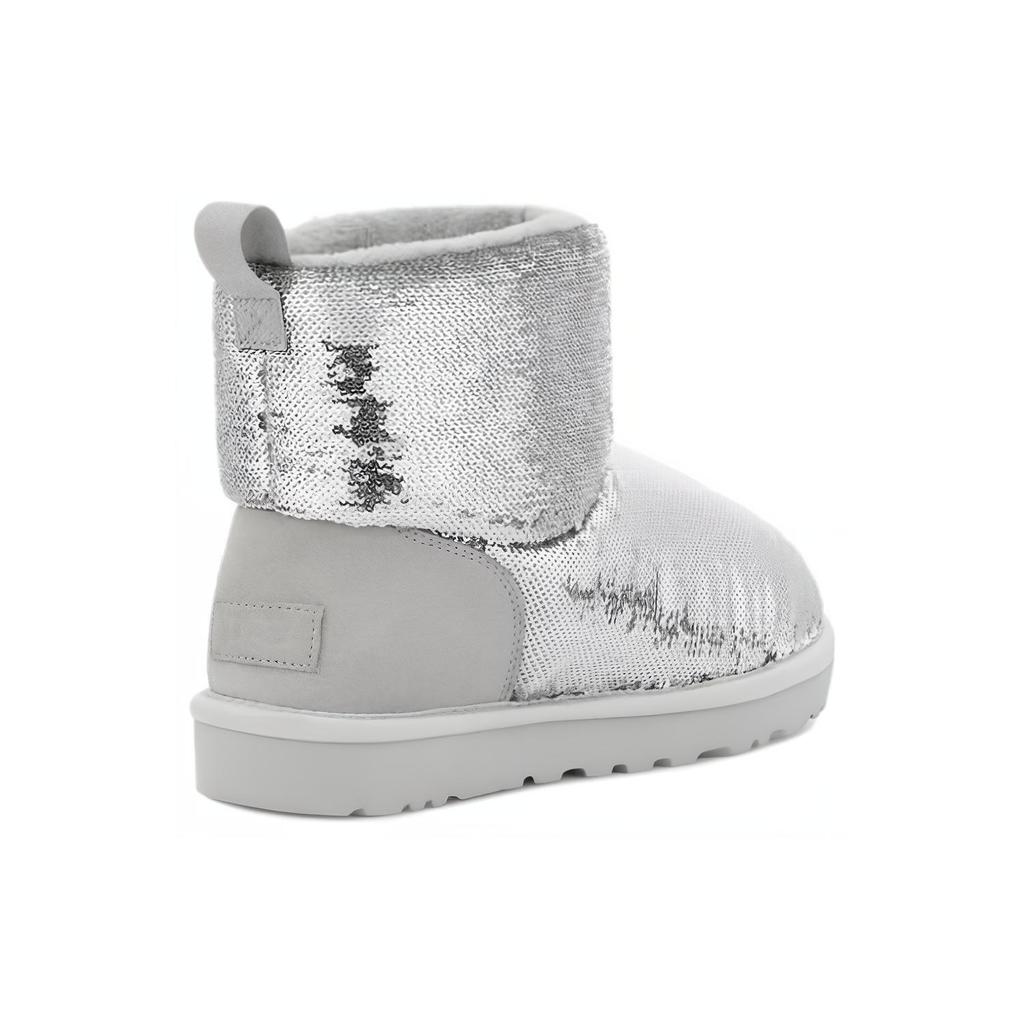 (WMNS) UGG Classic Mini Boot 'Mirror Ball Silver' Women's 1151291-SLVR