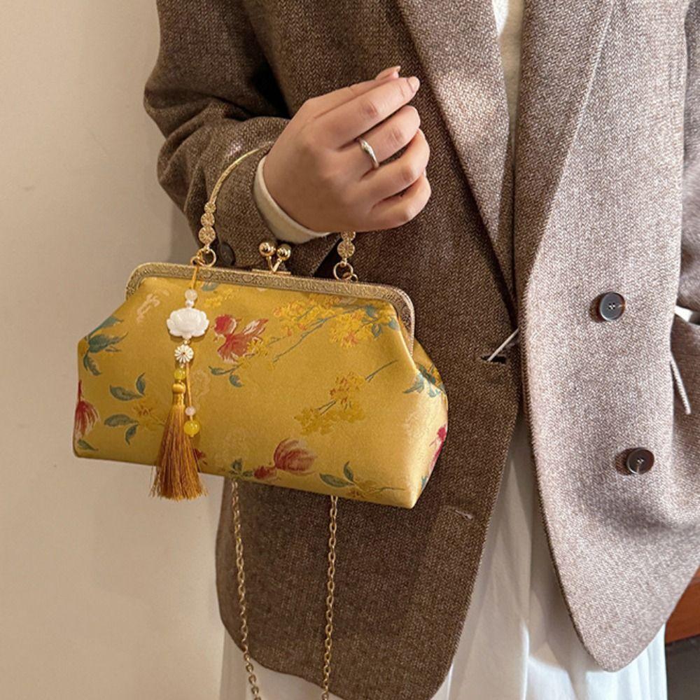 Cheongsam Accessories Chinese Style Handbag Elegant Hanfu Clutch Bag  Banquet