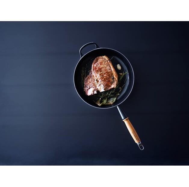 Le Creuset Signature Cast Iron Frying Pan 28 Cm Matte Black (20259280000422)