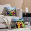 Childrens Cute Companionship Teletubbies-A Pillow Case Comfort Sofa Bed Silky Elegant Invisible Zipper Decorative Cushion Cover