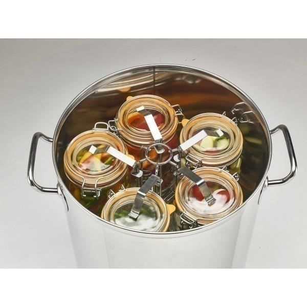 GUILLOUARD Bouilleur Traiteur Électrique En Inox - 10 Bocaux - 32 L