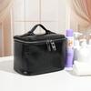Makeup Bag, Large Capacity Women's Travel Toiletries Handbag, Classic Organic Cosmetics Bag