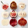 12Pcs Mini Hand Pie Molds with Dough Presser Thickened Plastic Cookie Mold for Holiday Baking Apples Pumpkin Acorn Shaped Acorn Pastry Cutters