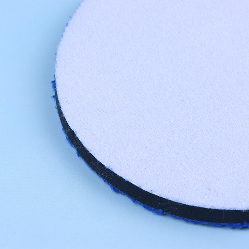 2Pcs 2/3/4/5/6/7Inch Microfiber Polishing Pad For Cars Body Polish Wax Buffer Pad Wash Cleaning Micro Fiber Polishing