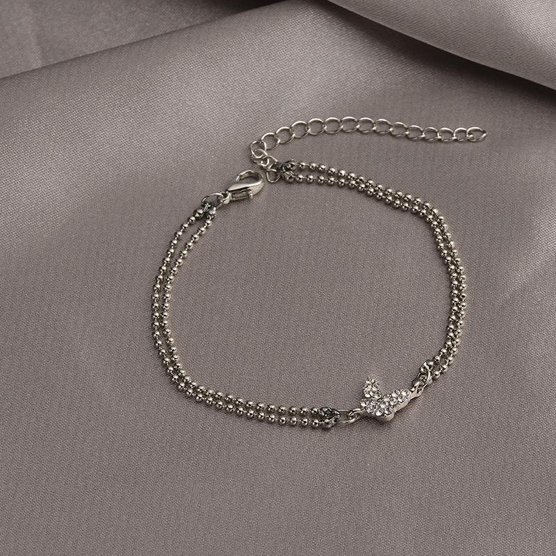 Retro style pearl bracelet women's versatile high-end sense niche temperament beaded bracelet couple girlfriend hand jewelry