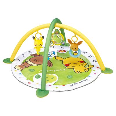 Portique d'éveil pour bébé Toy Royal Monpoke (Lavable en machineLavable à la main) Jouet éducatif Hochet (Également disponible pour la photo anniversairephoto mensuelle) Pikachu Évoli
