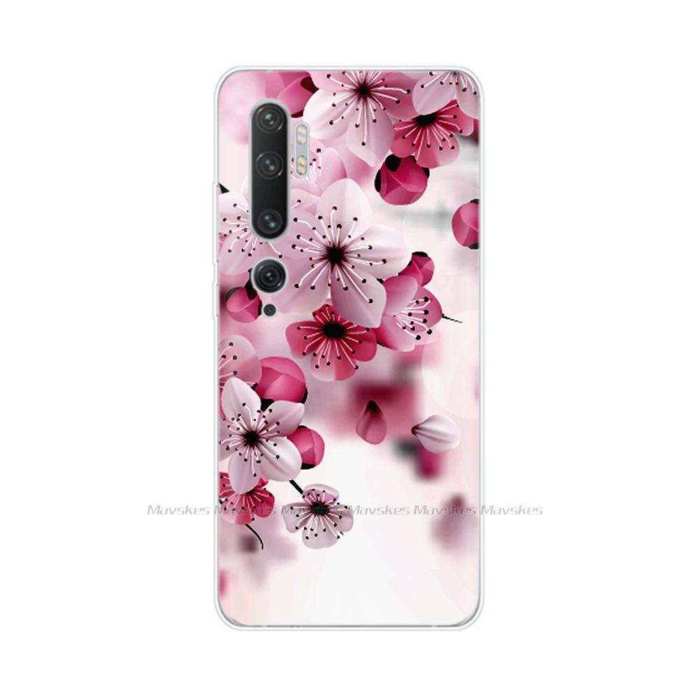 Case for Xiaomi Mi Note 10 Pro Case Soft TPU Silicon Cover for Xiomi Mi Note 10 Note10 Pro Case Coque Bumper Shockproof Shell