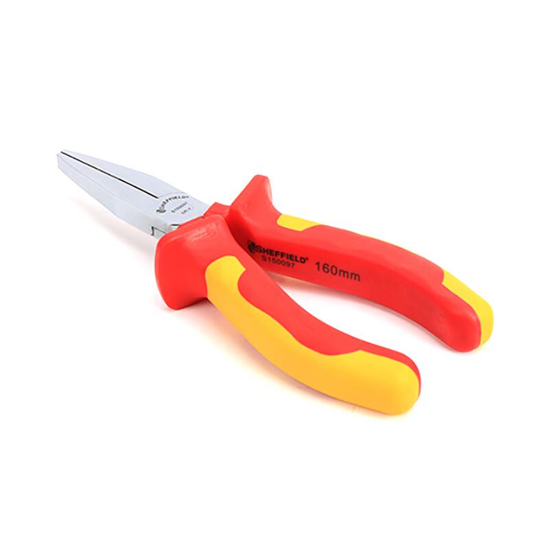 GangDun 6-inch VDE Insulated Flat-Nose Pliers