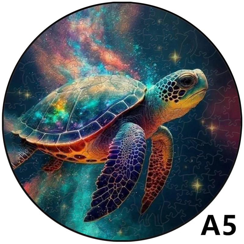 Children Cute Animal Wooden Puzzles Montessori Games 3d Wooden Puzzle Adults Christmas Board Games Ideal for The Whole Family Do-It-Yourself