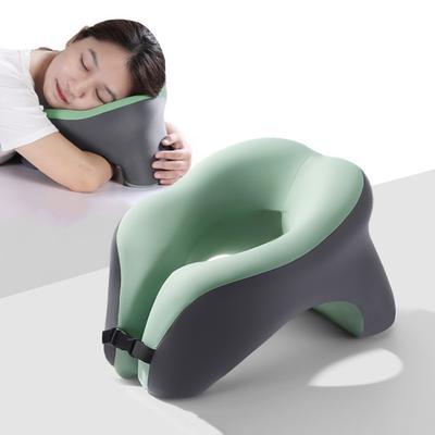 Relaxing U-shaped Ergonomic Table Pillow Facial Support Slow Rebound Memory Pillow Soft Comfortable Neck Pillow Nap Time