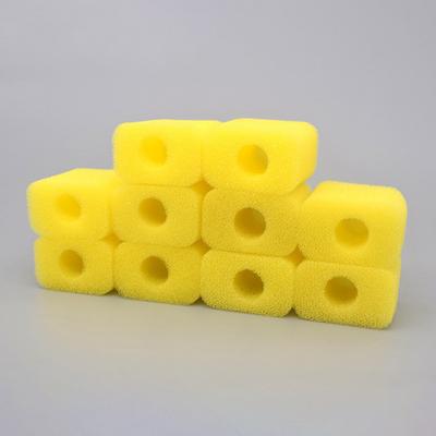 Yousheng 5 Stück Aquarium Filter Schwamm Starke Adsorption Wasser Reinigen Professioneller Fischtank Einlass Ersatzschwamm Aquarium Zubehör