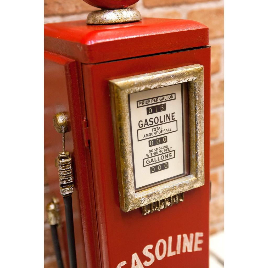 Akizuki Trading TEXACO Gas Pump Multi Cabinet 203MS3236S W19×D16.5×H53.5cm