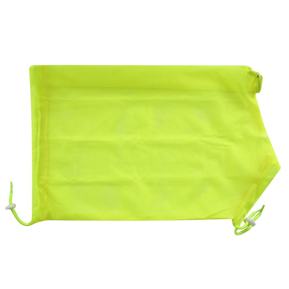 Cat Grooming Bathing Mesh Bag Pet Shower Washing Nails Cutting Ear Cleaning Tool (Yellow)