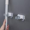 1/2/3Pcs Abs Wall Mounted Mop Storage Rack No Nail Holder Waterproof Household Organizer For Bathroom Kitchen
