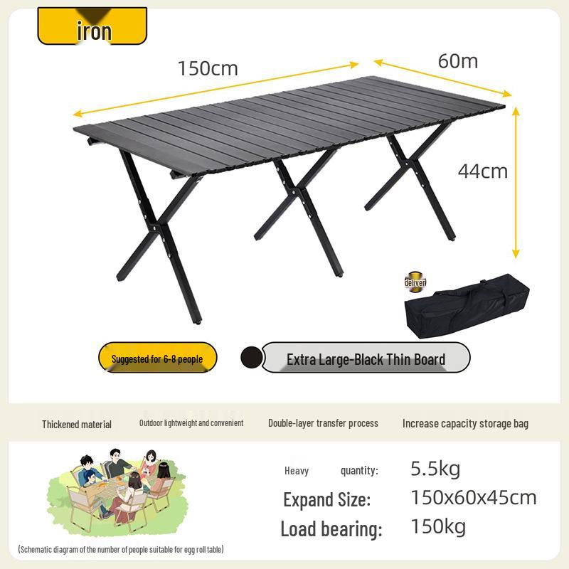 Ultralight Aluminum Folding Kermit Chair with Table for Outdoor Camping and Leisure Travel