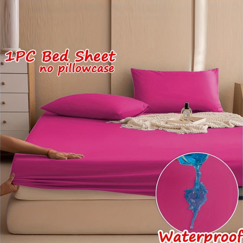 

High Quality Mattress Protector - Heavy-Duty Bed Sheet with Deep Pocket Leakproof Fitted Mattress Cover 90*200cm(only sheet)