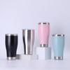 Taza de Acero Inoxidable Aislada para Coche de 20 oz - Portátil y Sencilla para Exteriores y Viajes Diarios.