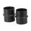 1.96\" Duct Joiner Connector 2* 2Pc 2Pcs 50mm Black