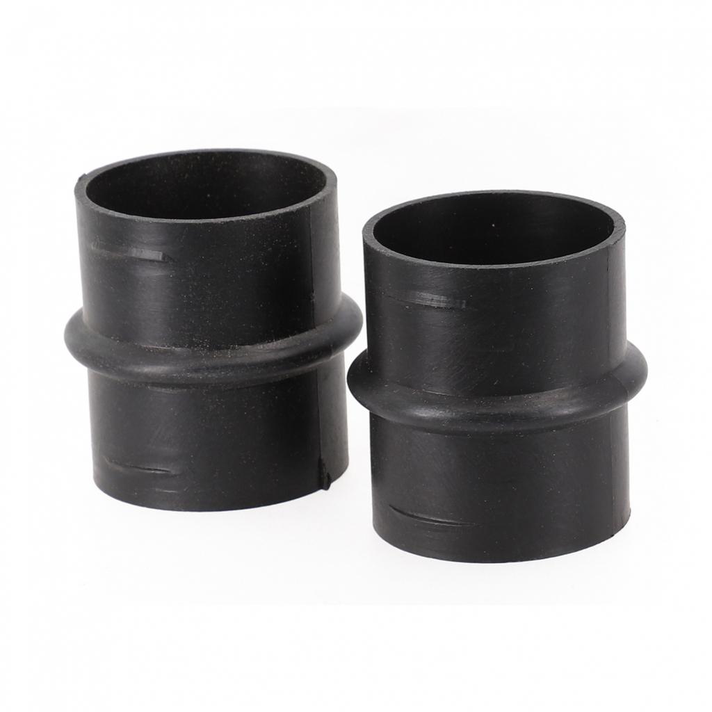 1.96\" Duct Joiner Connector 2* 2Pc 2Pcs 50mm Black