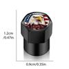 4PCS/LOT DIY Universal For Eagle Shape Color Car Wheel Tire Air Valve Caps Stem Car Stickers For Cars Motor Auto Accessories Decor Gift