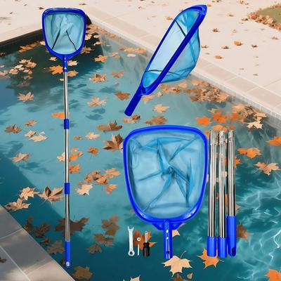 Pool Leaf Skimmer Net Cleaning Pools Durability Professional Practical Efficient Debris Pickup