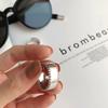 copper Wide Rings for Women Girl Trendy Elegant Vintage Party Jewellery Birthday Gift High Quality Durable Material