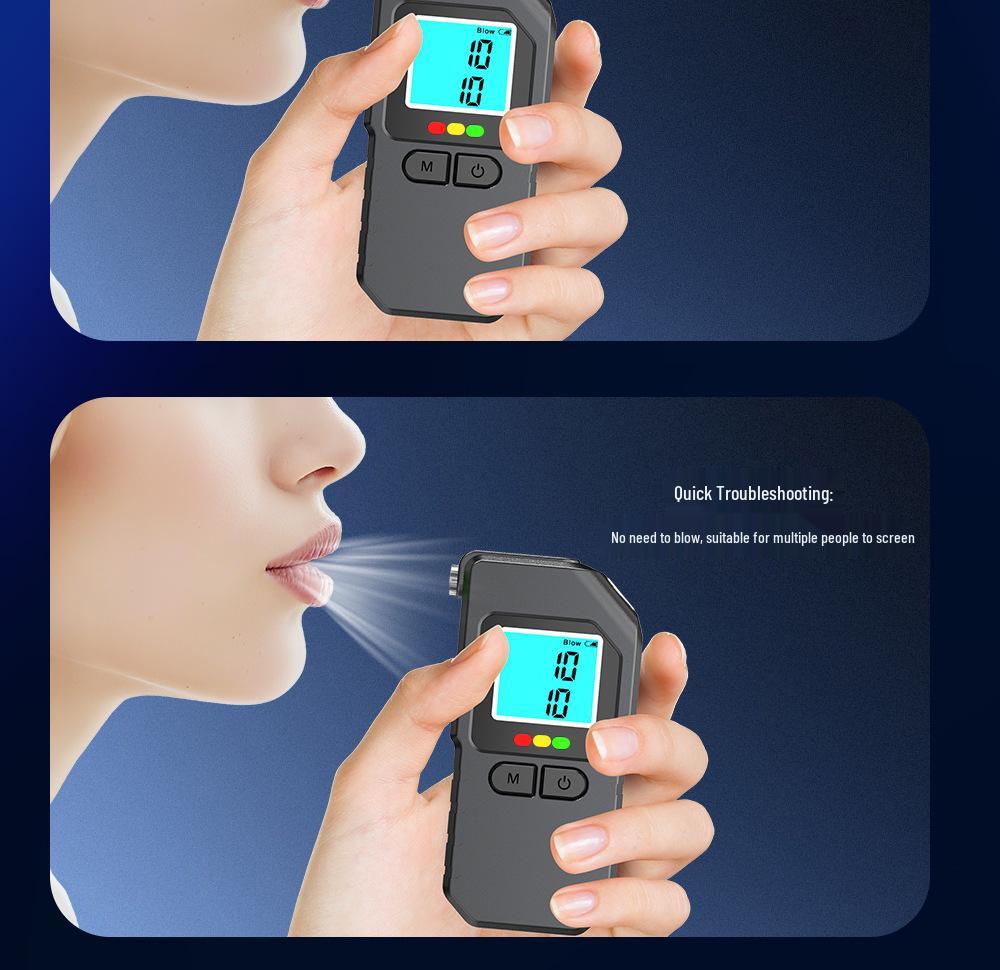 Mini High-Precision Portable Breathalyzer