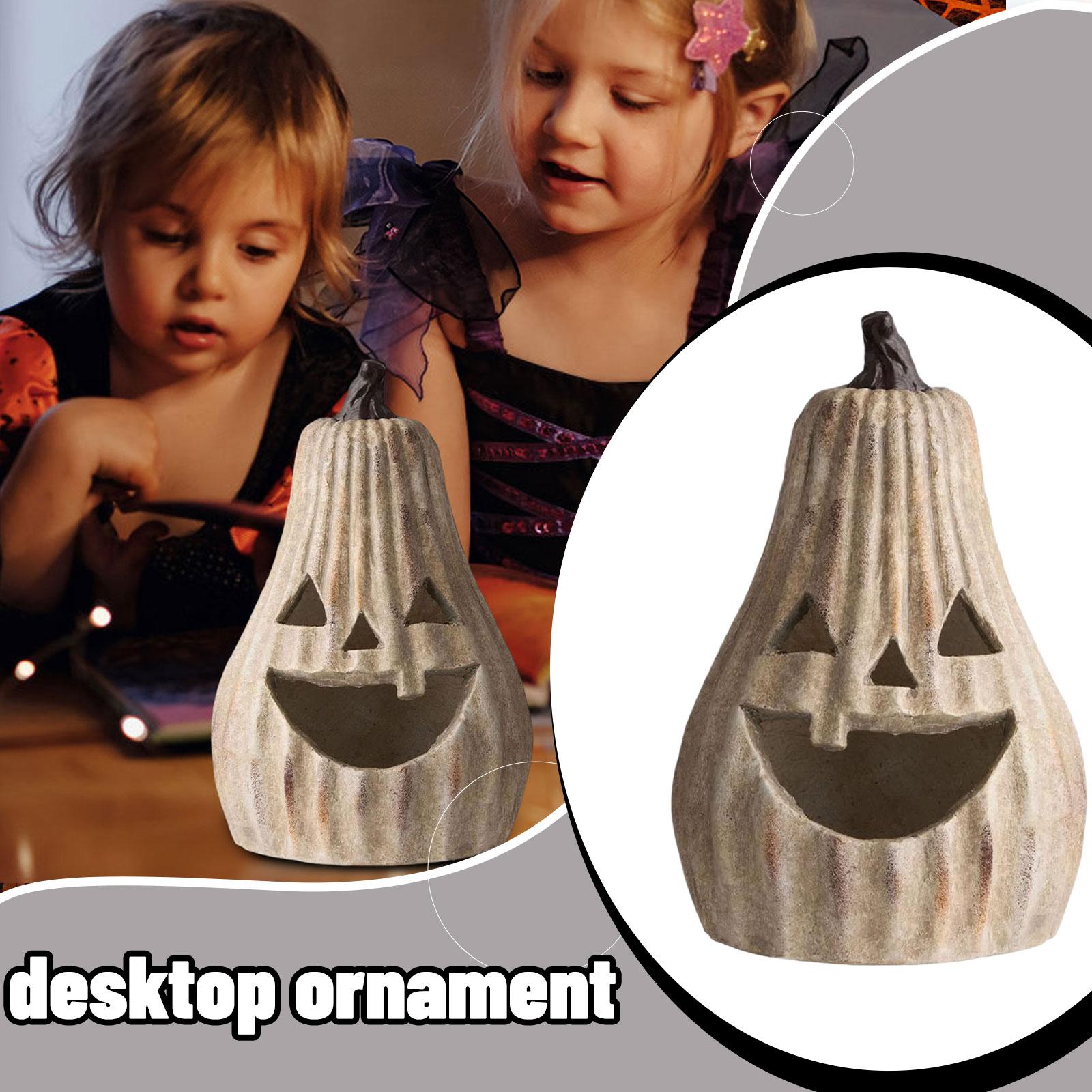 

Светодиодное украшение в виде тыквы на Хэллоуин, Мигающий Джек-о -фонарь в деревенском стиле, Жуткое свечение, Работает от батареек, Осеннее украшение для Хэллоуина для дома и улицы One Size