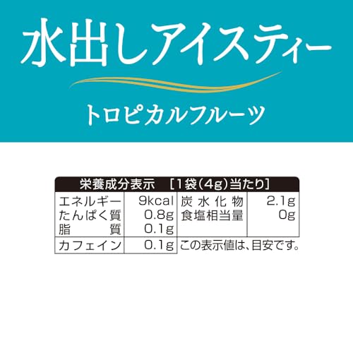 Mitsui Norin Nitto Kōcha Mizudashi Ice Tea Tropical Fruits TB 10 bags 6 packs