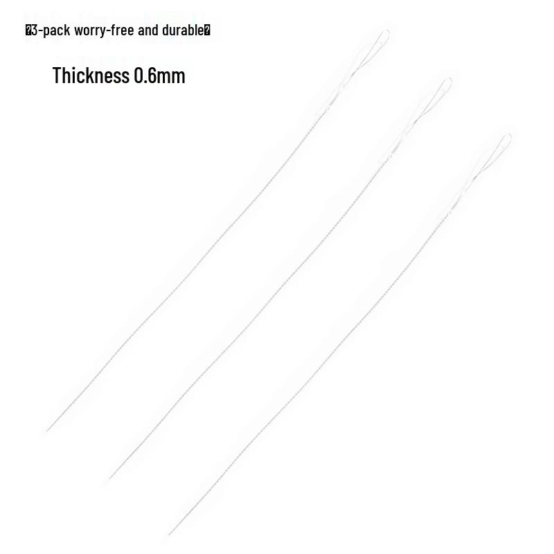 Wenwan Crochet & Beading Set: Steel Wire Hooks, Twisted Needles, and Stringing Line for Buddhist Beads